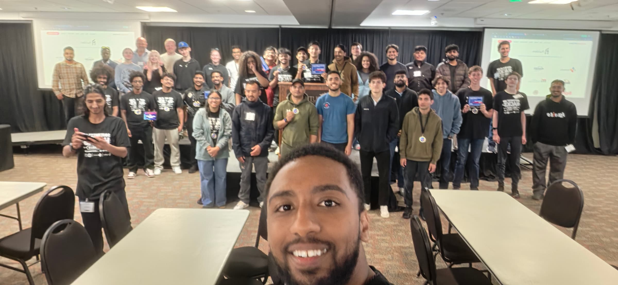 Students at Southwest MN Hacks: Fall 2026