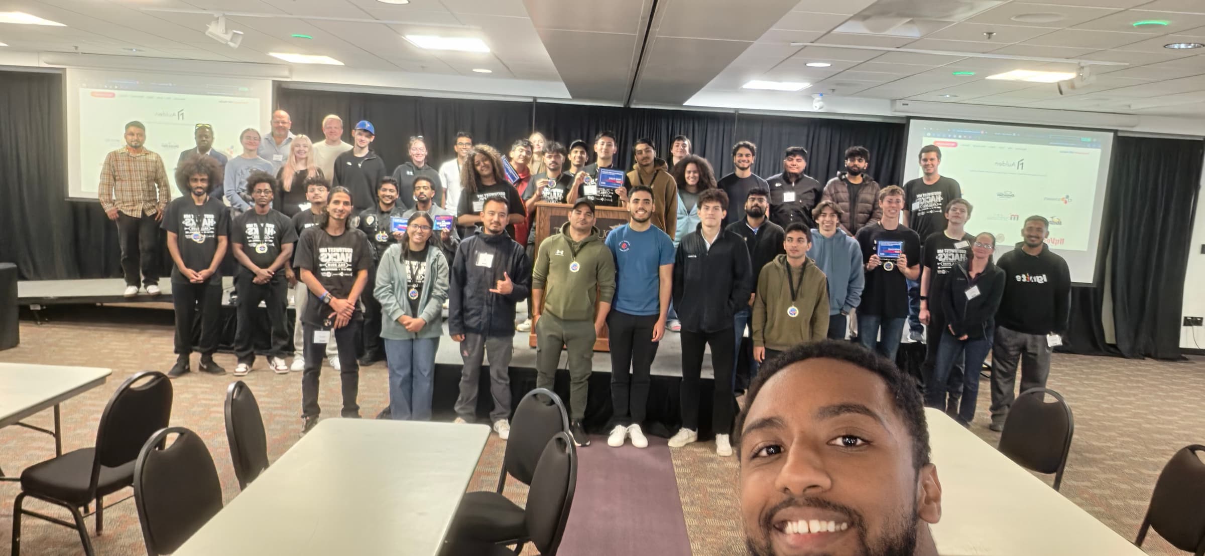 Participants at Southwest MN Hacks: Fall 2026
